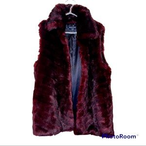 BELLE VERE Faux Fur Vest